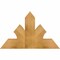 Ekena Millwork Richland Rough Sawn Timber Gable Bracket, Western Red Cedar, 36"W x 23"H x 2"D x 6"F, 15/12 Pitch GBW036X23X0206RIC00RWR - alternate 1